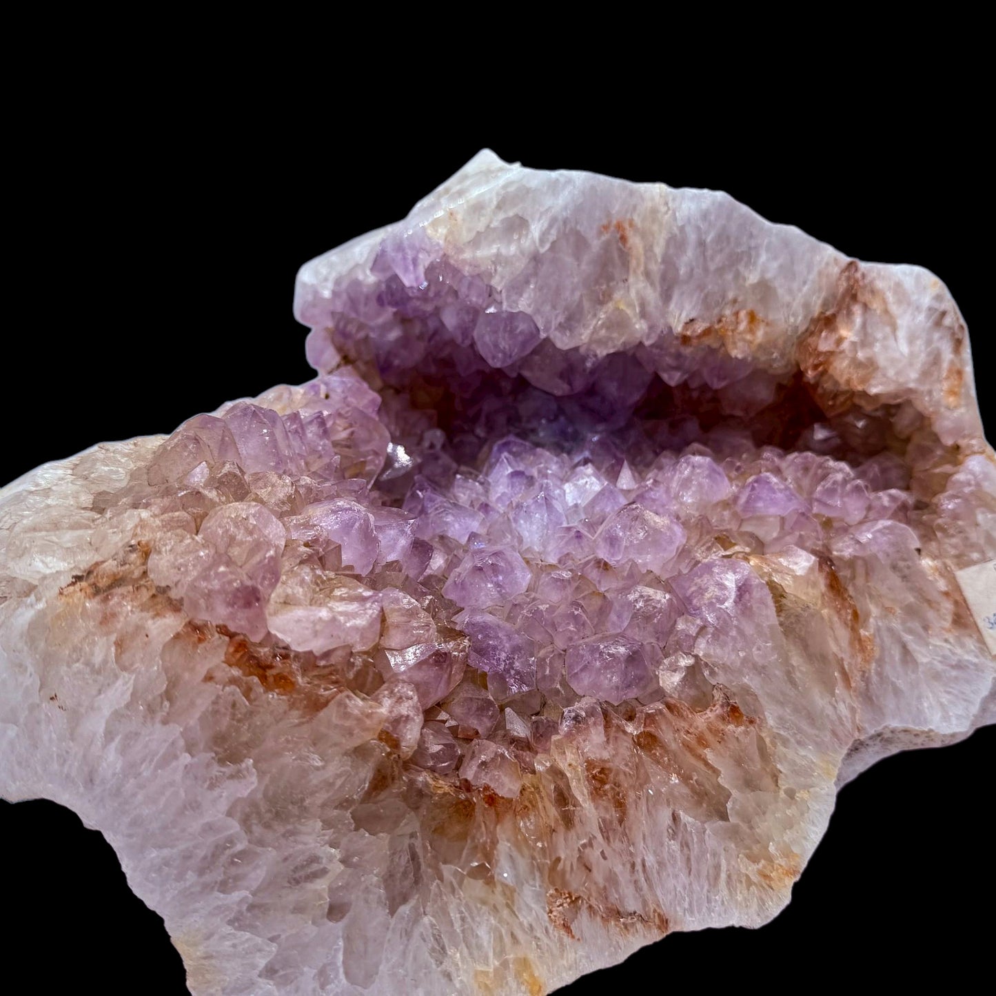 Large Amethyst Geode Semi-polished