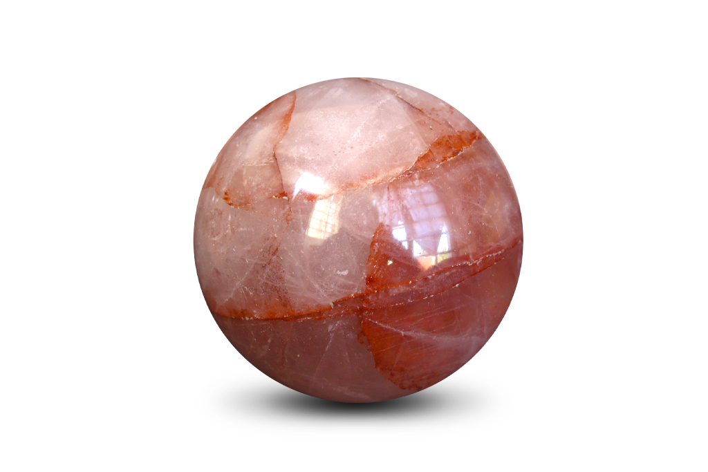 Fire Quartz Spheres