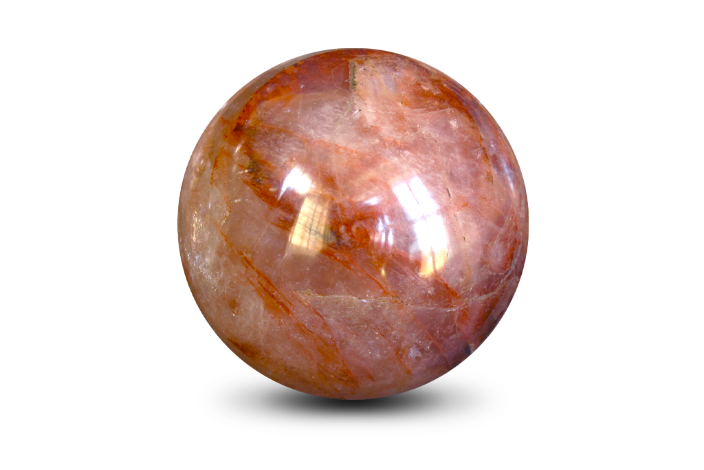 Fire Quartz Spheres