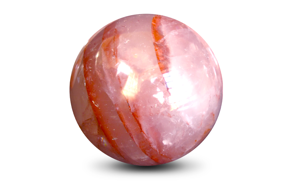 Fire Quartz Spheres