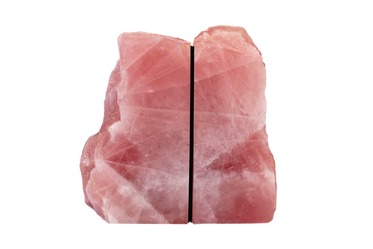 Rose Quartz Bookends 1-3 Kg