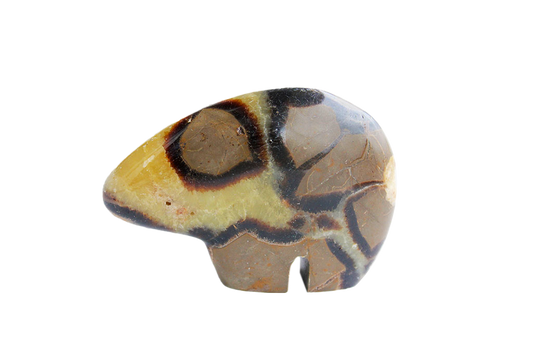 Gem Decor® Handmade Septarian Bear Carvings - Luxury Decoration and gift