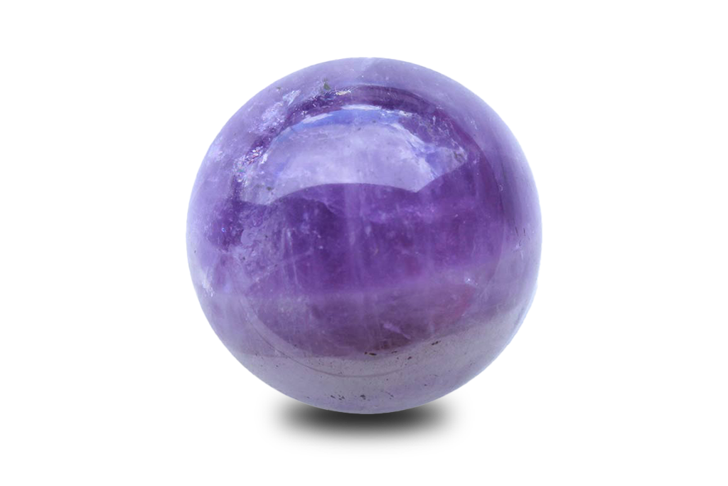 Banded Amethyst Spheres