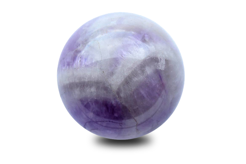 Banded Amethyst Spheres