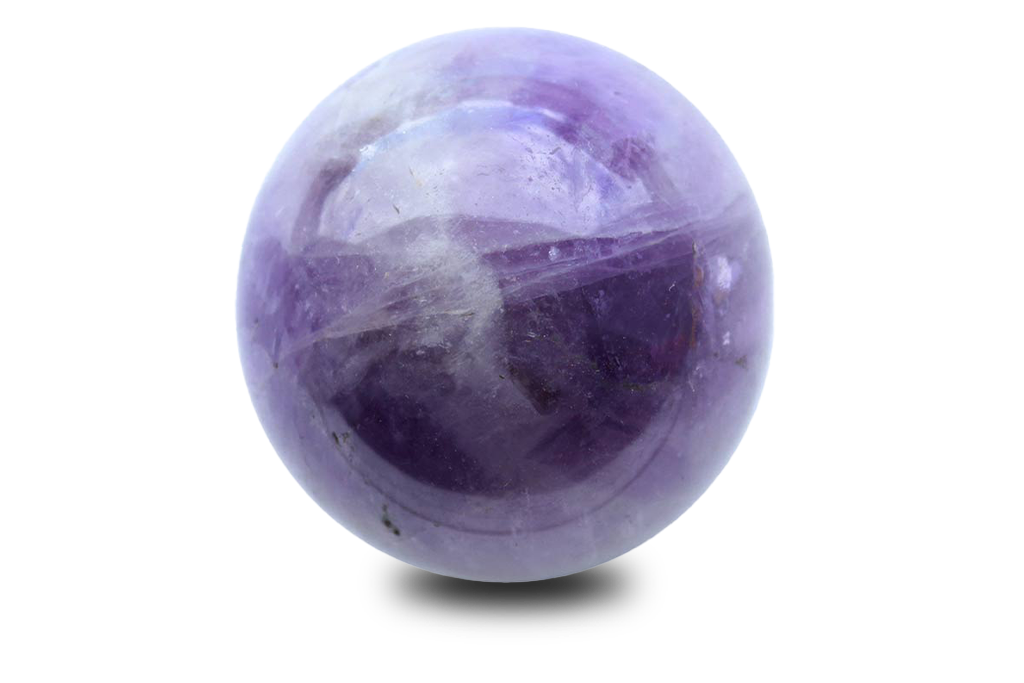 Banded Amethyst Spheres