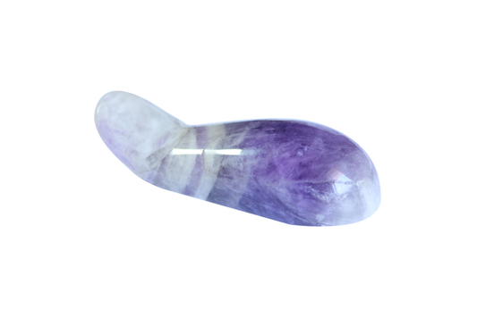 Banded Amethyst Handheld Massage Tool