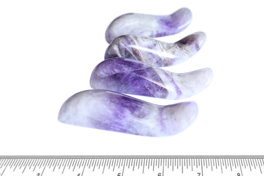 Banded Amethyst Handheld Massage Tool