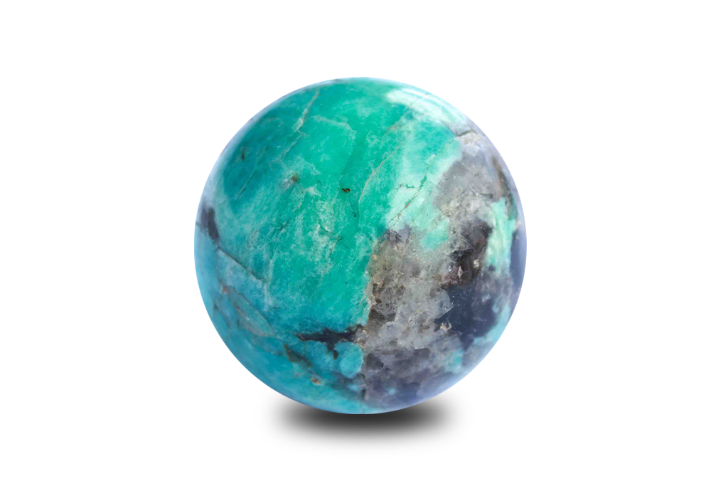 Hand Polished Amazonite Sphere