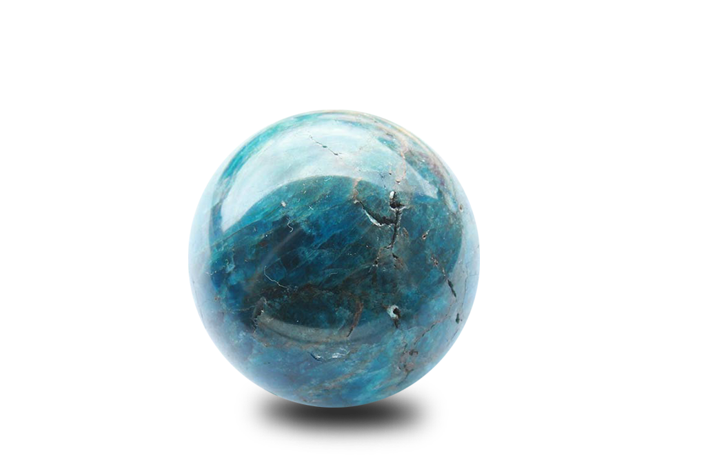 Hand Polished Apatite Sphere