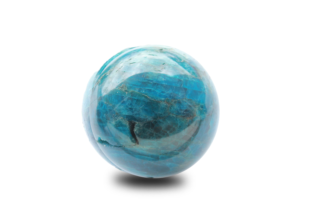 Hand Polished Apatite Sphere