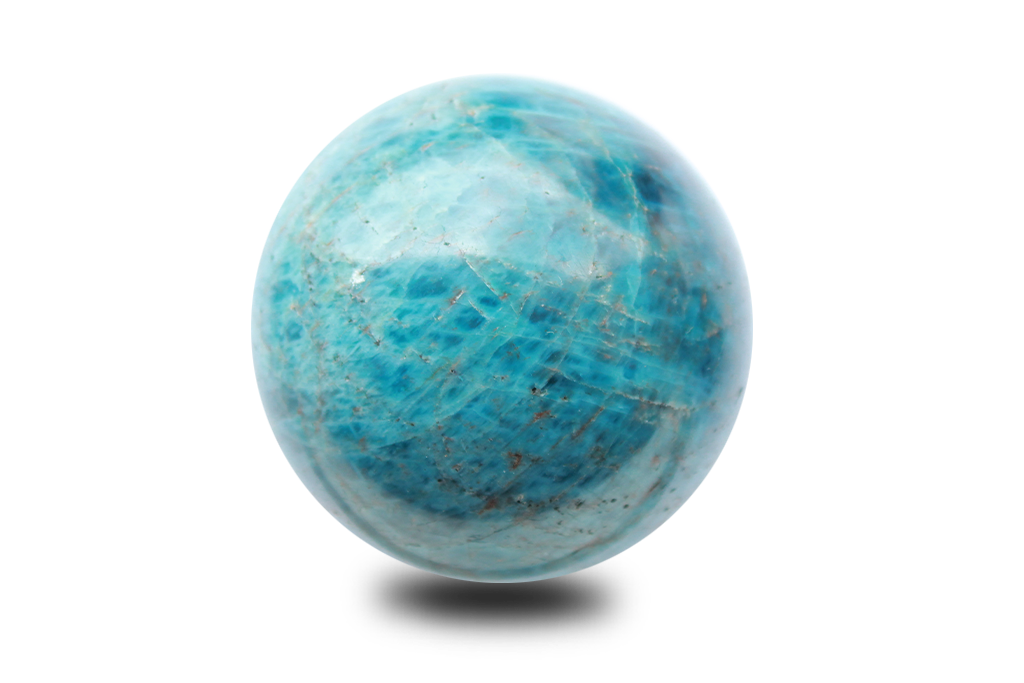 Hand Polished Apatite Sphere