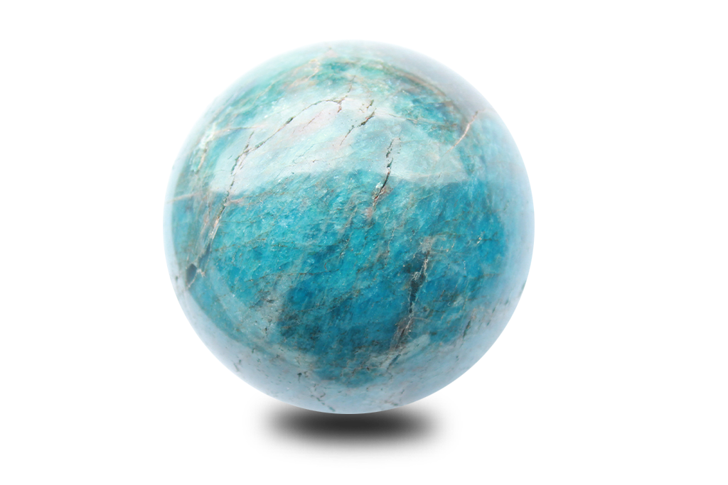 Hand Polished Apatite Sphere