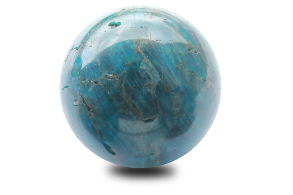 Hand Polished Apatite Sphere