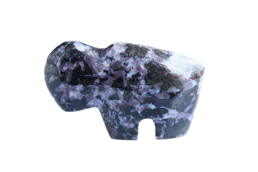 Gem Decor® Indigo Gabbro Buffalo Carvings - Luxury Decoration and gift