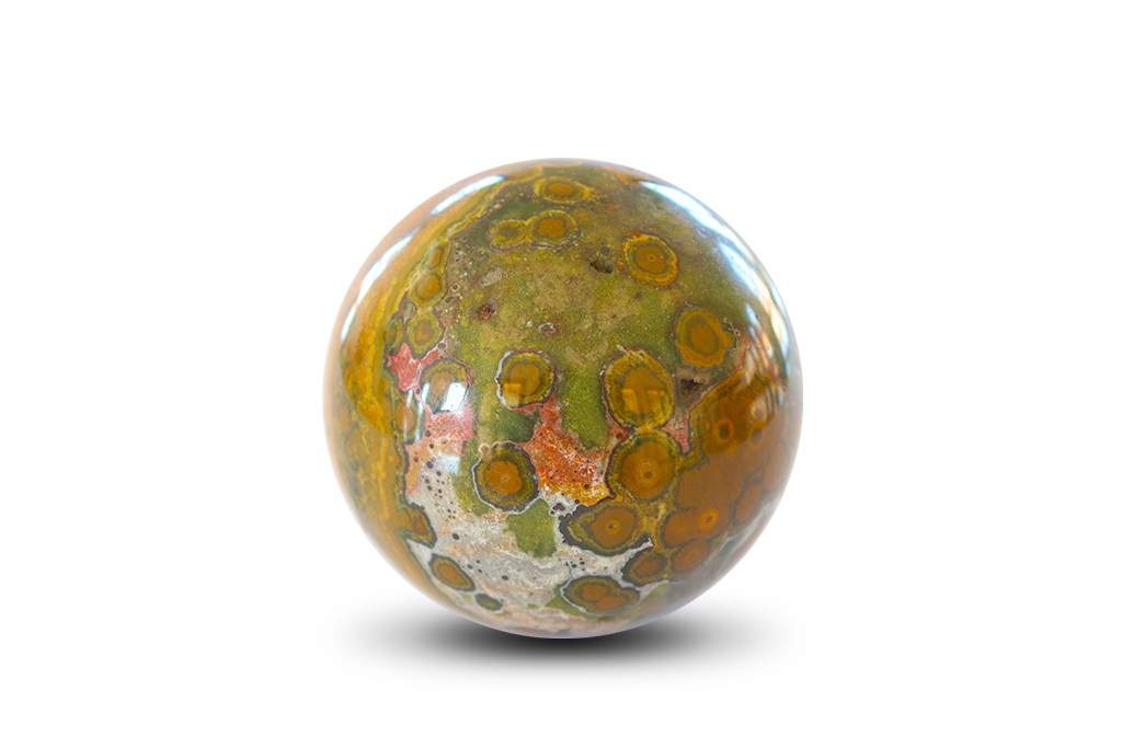 Sea Jasper Hand Polished Spheres