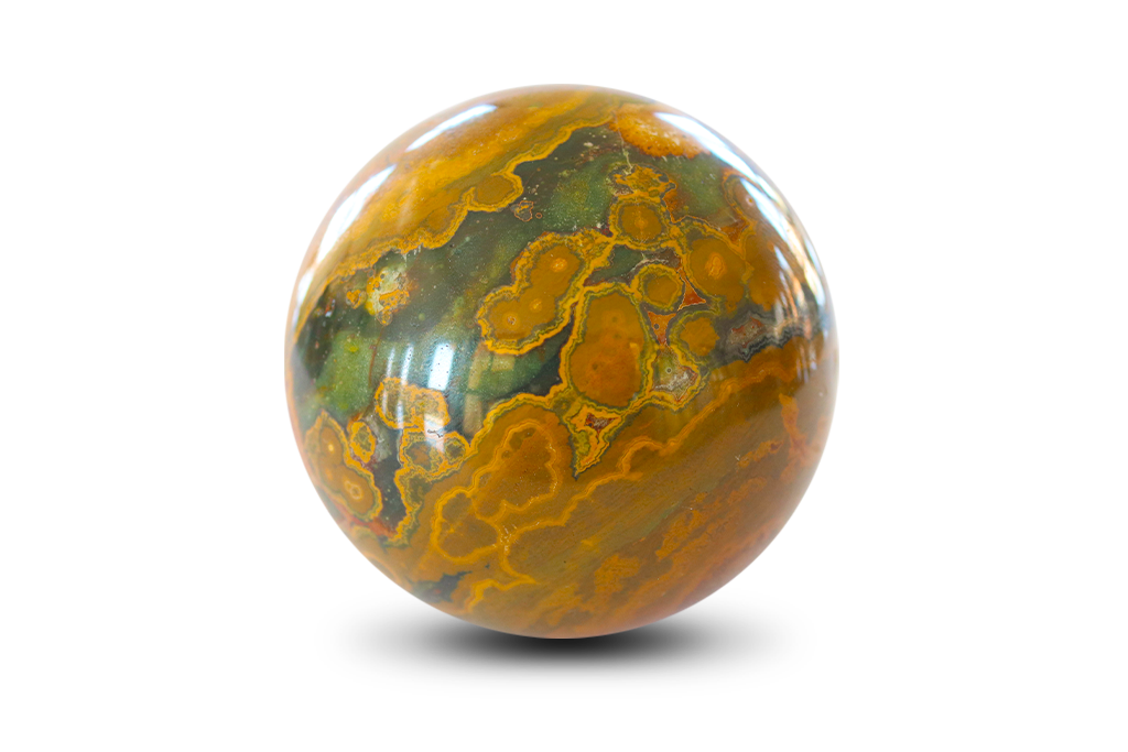 Sea Jasper Hand Polished Spheres