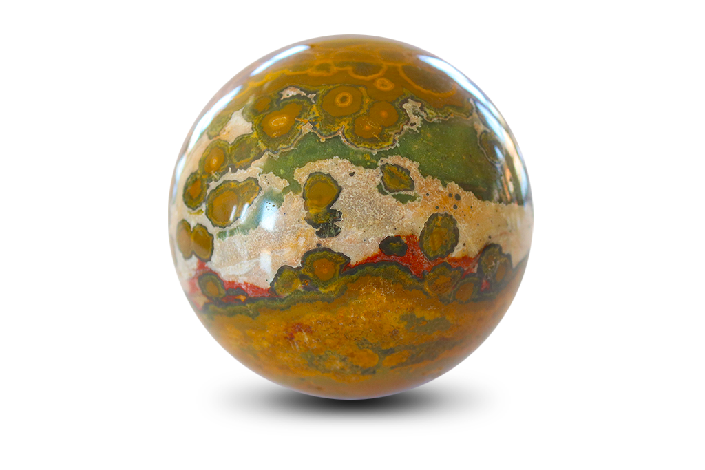 Sea Jasper Hand Polished Spheres