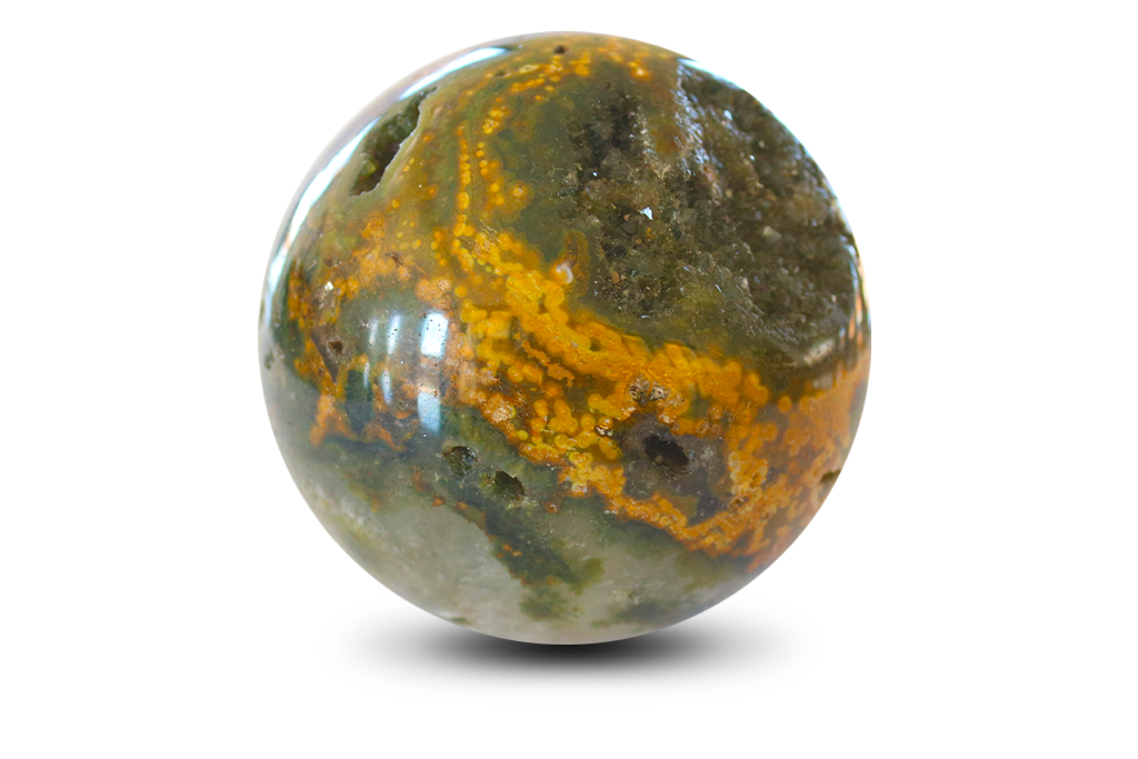 Sea Jasper Spheres