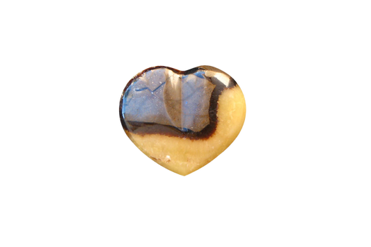 Septarian Handmade Jewelry Heart Carvings. Gift or Decorative items