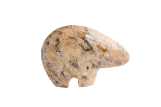 Gem Decor® Handmade Zebradorite Bear Carvings - Luxury Decoration and gift